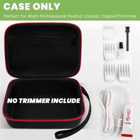 img 3 attached to 🔌 Wahl Professional Classic Peanut Clipper/Trimmer Case - Compatible with #8685, 8655-200, 8081, 8035, Attachment Clippers, Comb Blade Accessories - Box Only