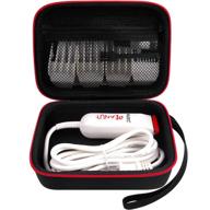 🔌 wahl professional classic peanut clipper/trimmer case - compatible with #8685, 8655-200, 8081, 8035, attachment clippers, comb blade accessories - box only logo