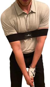 img 1 attached to 🏌️ Golf Swing Training Tool - Arm Band for Correcting Swing