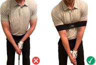 🏌️ golf swing training tool - arm band for correcting swing logo