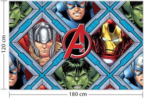 img 3 attached to Mighty Avengers Plastic Party Tablecover