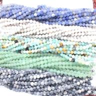 💎 tacool 5 strands 6mm gemstone beads: aventurine, amazonite, zebra jasper, and agate - ideal for diy jewelry making with loose beads logo