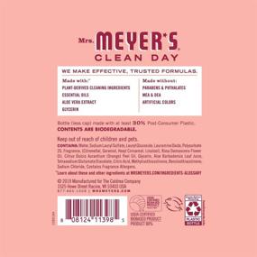 img 1 attached to 🌹 Discover the Refreshing Power of Mrs. Meyer's Clean Day Rose Dish Soap - 16 Fl Oz