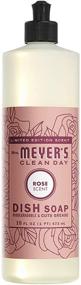 img 2 attached to 🌹 Discover the Refreshing Power of Mrs. Meyer's Clean Day Rose Dish Soap - 16 Fl Oz