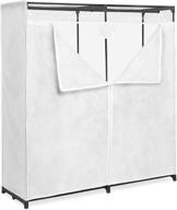 🚪 whitmor extra-wide white clothes closet, 60 inches logo