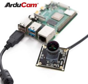 img 1 attached to 📷 Arducam 1080P Low Light WDR Ultra Wide Angle USB Camera Module with Microphone