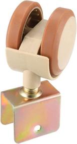 img 1 attached to Uxcell Swivel Caster U Bracket Furniture Material Handling Products