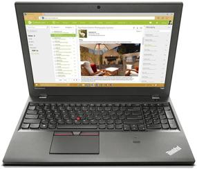 img 3 attached to 💻 Восстановленный ноутбук-ноутбук Lenovo ThinkPad T560 15.6" FHD с процессором Intel Core i5-6300U, 8 ГБ RAM, 256 ГБ SSD, Windows 10 Pro, черный.