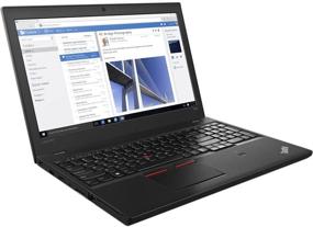 img 1 attached to 💻 Восстановленный ноутбук-ноутбук Lenovo ThinkPad T560 15.6" FHD с процессором Intel Core i5-6300U, 8 ГБ RAM, 256 ГБ SSD, Windows 10 Pro, черный.