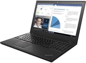 img 2 attached to 💻 Восстановленный ноутбук-ноутбук Lenovo ThinkPad T560 15.6" FHD с процессором Intel Core i5-6300U, 8 ГБ RAM, 256 ГБ SSD, Windows 10 Pro, черный.