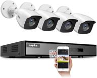 sannce 8ch 1080n home surveillance camera system with 4 x 1080p tvi weatherproof cctv cameras - high-definition night vision, easy remote access, wired outdoor security camera system (no hdd) logo