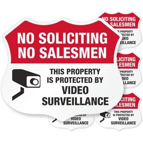 img 3 attached to No Soliciting No Salesman Sticker: Keeping Unwanted Visitors at Bay!