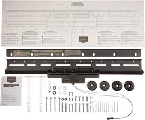 img 3 attached to 📺 No-Stud Low-Profile Tilting TV Wall Mount for 32-80 inch TVs up to 200 lbs - Amazon Basics