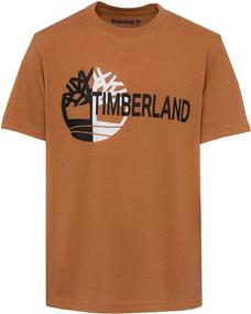 img 1 attached to Stylish Timberland Sleeve Graphic T Shirt Medium Boys' Clothing: Trendy and Comfortable