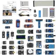 🤖 37-модульный комплект робота с сенсорами, безопасной монтажной платой, подробными учебниками - набор для начинающих raspberry pi 4b, проекты электроники для изучения программирования и электроники. логотип