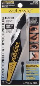 img 3 attached to 👀 Мокрые и дикие тушь для ресниц Lash Renegade C145a Brazen Black в упаковке – Усилите свои ресницы с этим продуктом объемом 0,8 унций