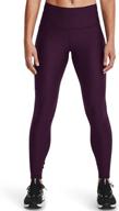 high waisted pocketed leggings for women by under armour, featuring heatgear technology logo