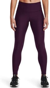 img 4 attached to High Waisted Pocketed Leggings for Women by Under Armour, featuring HeatGear technology