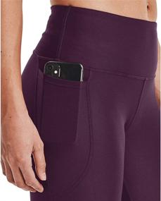 img 3 attached to High Waisted Pocketed Leggings for Women by Under Armour, featuring HeatGear technology