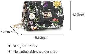img 3 attached to 👜 Stylish and Versatile Aitbags Leopard Crossbody Purse: The Perfect Women's Handbag and Wallet Combo
