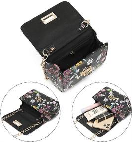 img 1 attached to 👜 Stylish and Versatile Aitbags Leopard Crossbody Purse: The Perfect Women's Handbag and Wallet Combo