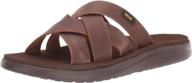 teva men's leather sandal medium: stylish and durable footwear for everyday comfort логотип