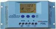 🌞 windynation p30l 30a solar panel charge controller with lcd display, customizable settings, and user-friendly interface logo