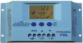 img 3 attached to 🌞 WindyNation P30L 30A Solar Panel Charge Controller with LCD Display, Customizable Settings, and User-Friendly Interface