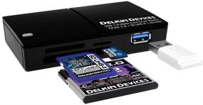 img 4 attached to Delkin DDREADER-48: Многофункциональное считывающее устройство карт памяти CFast 2.0 с высокоскоростным USB 3.0