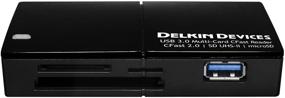 img 3 attached to Delkin DDREADER-48: Многофункциональное считывающее устройство карт памяти CFast 2.0 с высокоскоростным USB 3.0