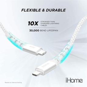 img 1 attached to 🔌 Certified USB Lightning Cable by iHome