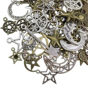 img 3 attached to 🌙 Wholesale Celestial Charms: Moon, Sun, and Stars Pendant Supplies for UK Jewelry Making