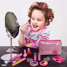 img 3 attached to 💄 Girl Eyeshadow Kids Makeup Set