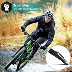 img 1 attached to 🧤 Легкие зимние перчатки Cevapro Touchscreen - идеальные для бега, велосипеда, работы, походов и вождения