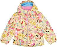 obermeyer girls livy jacket pink логотип