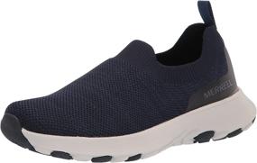 img 4 attached to Merrell Men's Cloud Moccasin Charcoal Shoes: Ultimate Comfort and Style for Men