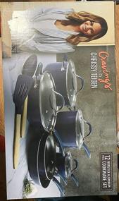 img 3 attached to Cravings Chrissy Teigen Aluminum Cookware Kitchen & Dining