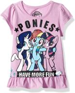 my little pony pullover friends: the perfect girls' clothing with tops, tees & blouses logo