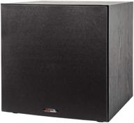 🎵 polk audio psw108 10-inch powered subwoofer, 100w peak power, high-performance for movies & music, black logo