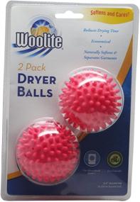 img 2 attached to 🐑 Woolite Dryer Balls, 3-Pack: Reduce Drying Time & Soften Clothes!