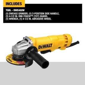 img 2 attached to DWE402 DEWALT 2-Inch Grinder with Powerful 11 Amp Motor