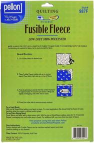 img 1 attached to 🔥 Pellon White Fusible Fleece Package, 22&#34; x 36&#34;, Pack of 1