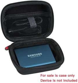 img 3 attached to 📦 Hermitshell EVA Travel Case for Samsung T3 / T5 Portable SSD USB 3.1 External Hard Drives