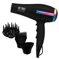 hot tools профессиональный фен turbo ceramic rainbow мощностью 1875 вт логотип