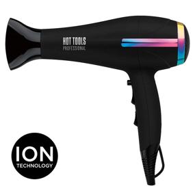 img 3 attached to HOT TOOLS Профессиональный фен Turbo Ceramic Rainbow мощностью 1875 Вт