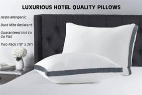 img 2 attached to Pillows Inserts Luxurious Collection Standard