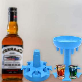 img 3 attached to 🍸 ZPOKA Shot Glass Dispenser Holder: Simplify Your Shots with Style!