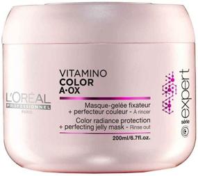 img 1 attached to 💆 L'Oreal Professional Serie Expert Vitamino Color A-Ox Masque: Long-Lasting Hair Color Protection in a Convenient 6.7 Ounce Size