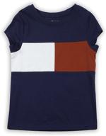 👚 tommy hilfiger рукав тень 10 девочки топы, майки и блузки логотип