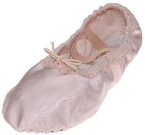 img 1 attached to 🩰 Girls Athletic Little Ballet Slipper Shoes for Optimized Performance